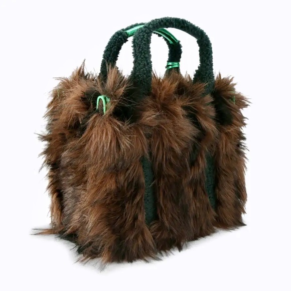 Kurt Geiger 🎁NWT Fuzzy Southbank Tote/Crossbody With Dustbag🎁 Gift Ready - Picture 4 of 15